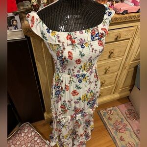 Express floral maxi dress